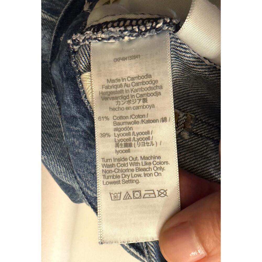 Madewell Superwide-Leg Jeans in Fannin Wash Rigid sz. 26 - Picture 11 of 11